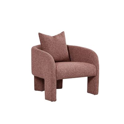 Darfield 1-Seater Fabric Sofa - Cinnamon - With 2-Years Warranty